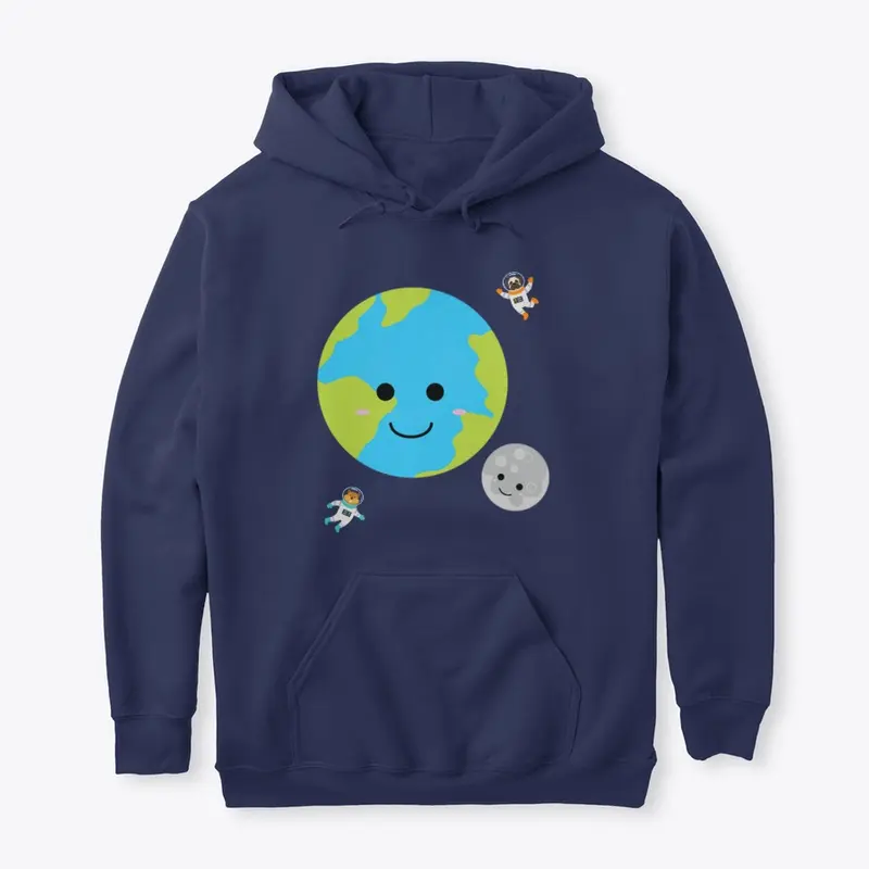 Astronaut Animals Space Shirt for Kids