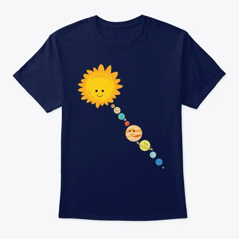 Solar System Shirt for Kids